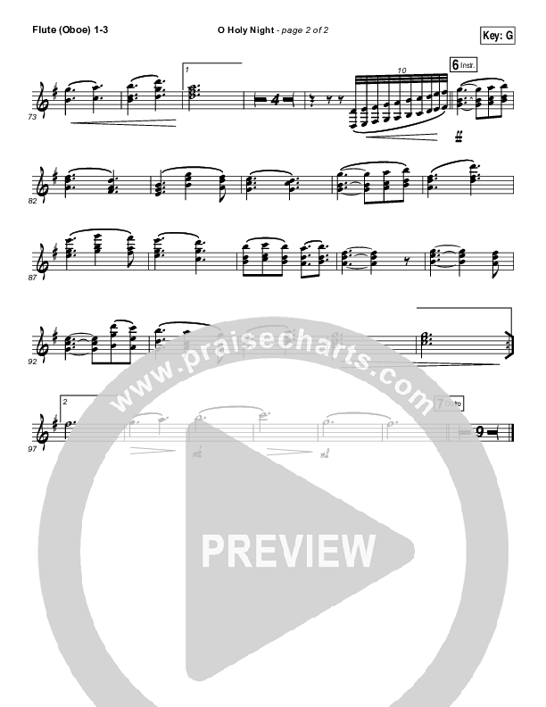 O Holy Night Wind Pack (Hillsong Worship)