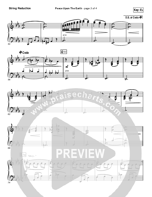 Peace Upon The Earth String Pack (Hillsong Worship)