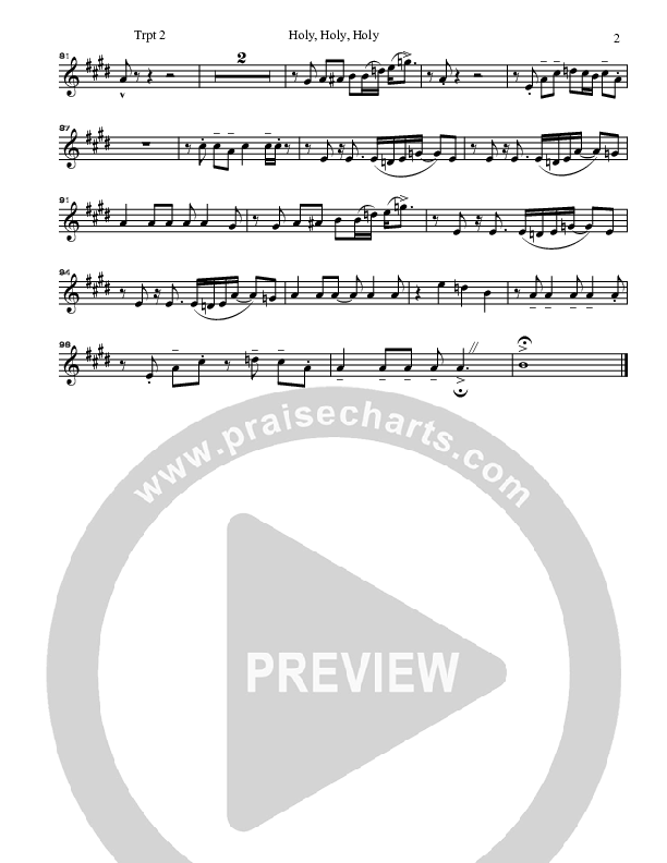 Holy Holy Holy Trumpet 2 (Gary Oliver)