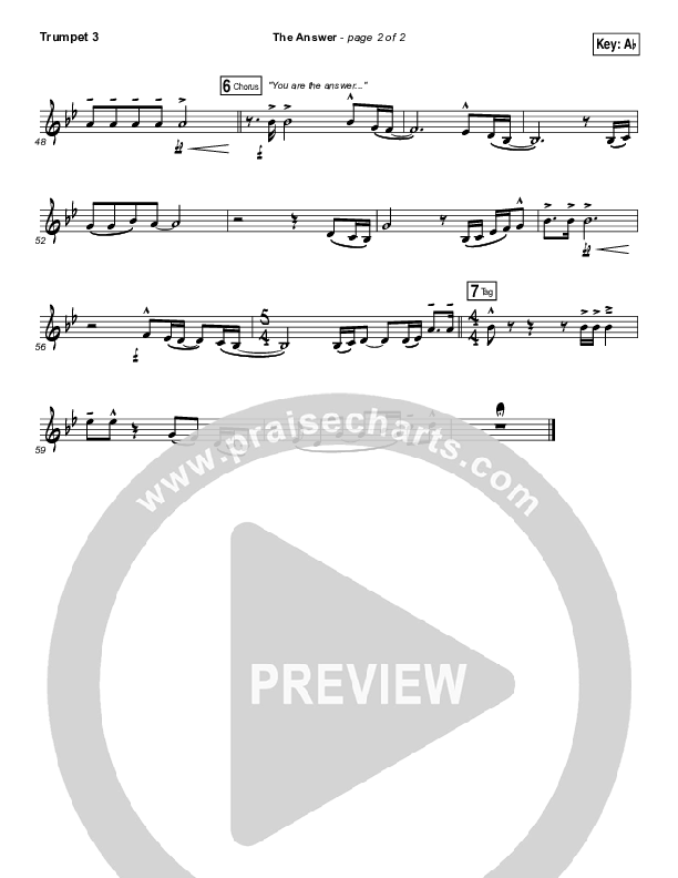 The Answer Trumpet 3 (Jeremy Camp)