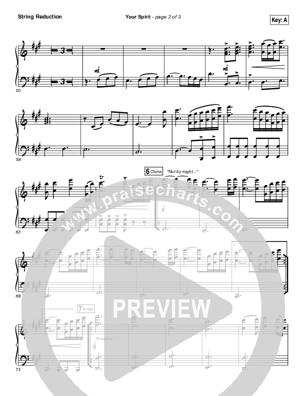 Your Spirit String Pack (Tasha Cobbs Leonard / Kierra Sheard)