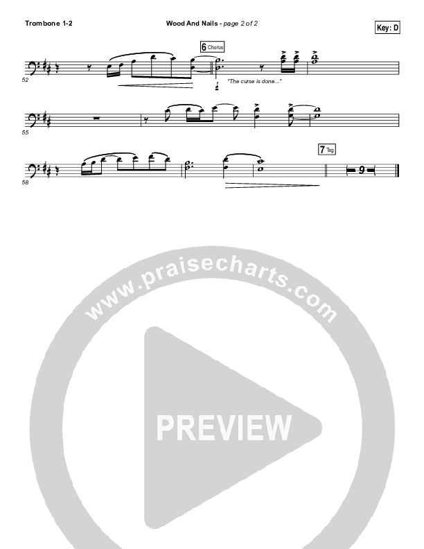 Wood And Nails Trombone 1/2 (The Porter's Gate / Josh Garrels / Audrey Assad)