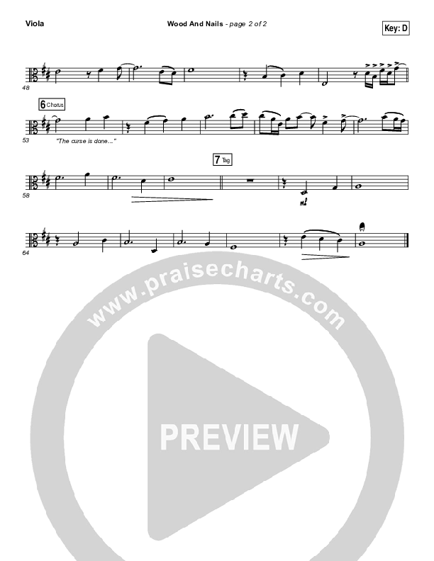 Wood And Nails Viola (The Porter's Gate / Josh Garrels / Audrey Assad)