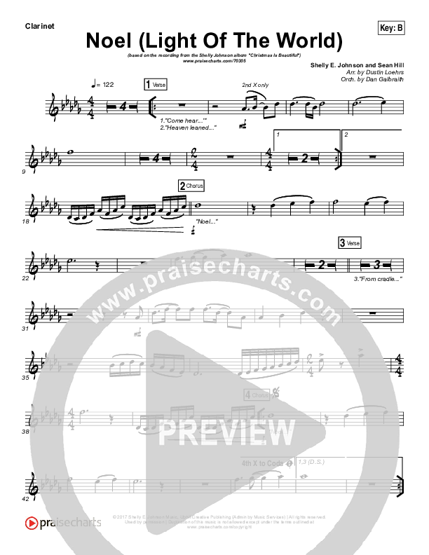 Noel (Light of the World) Wind Pack (Shelly E. Johnson)