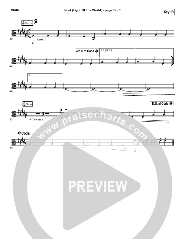 Noel (Light of the World) Viola (Shelly E. Johnson)