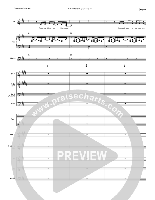 Labor Of Love Orchestration (Meredith Andrews)