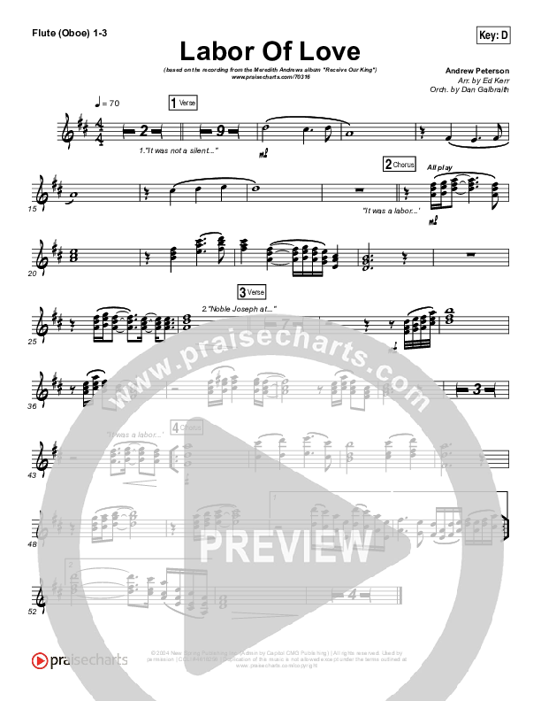 Labor Of Love Wind Pack (Meredith Andrews)