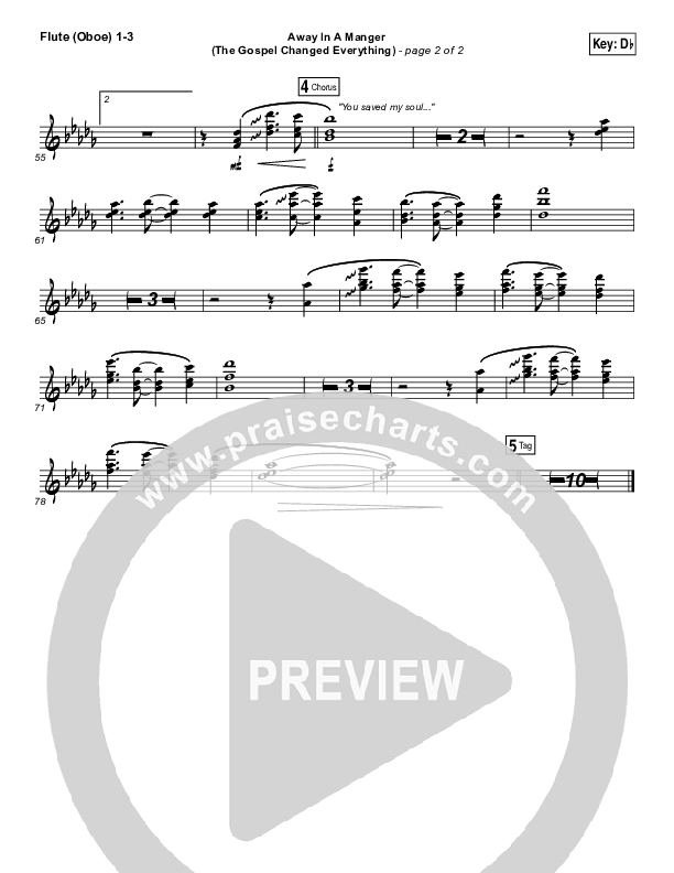 Away In A Manger (The Gospel Changes Everything) Wind Pack (Meredith Andrews / Maverick Sooter)