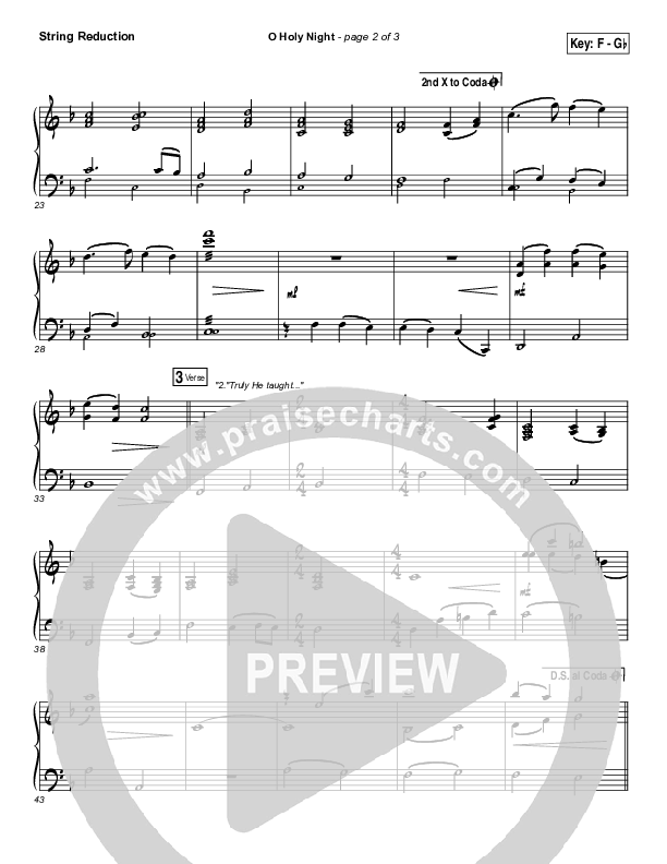 O Holy Night Synth Strings (Casting Crowns)