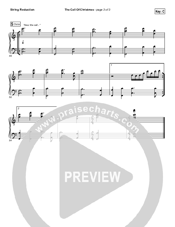 The Call Of Christmas Synth Strings (Zach Williams)