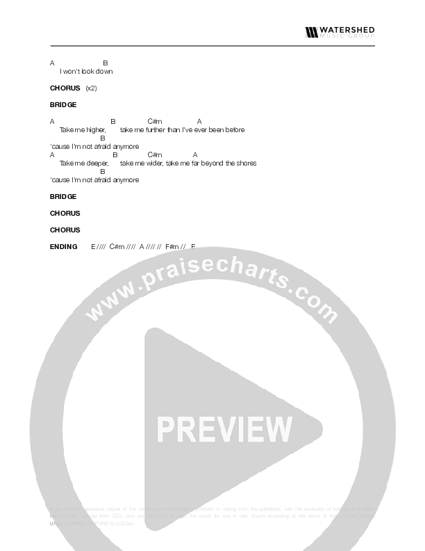 Eyes On You Chords & Lyrics (Pursue Worship)
