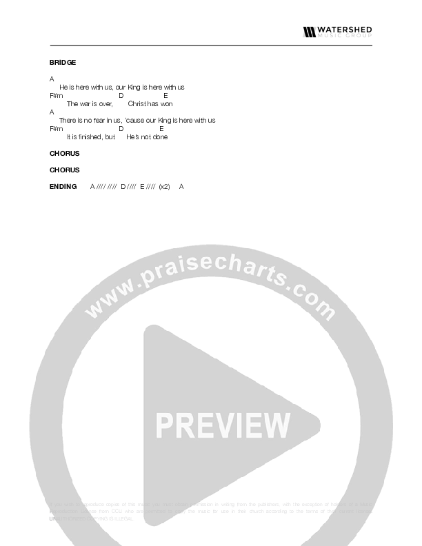 Alive & Well Chords & Lyrics (Pursue Worship)