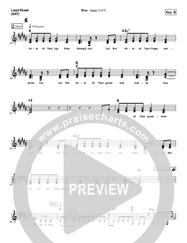 Rise Lead (SAT) (Pursue Worship)