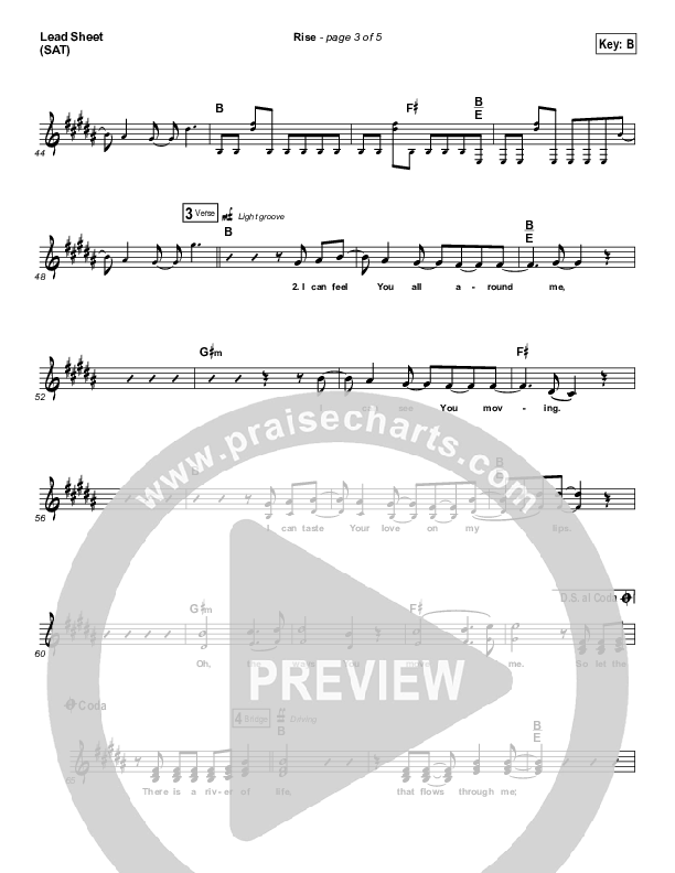 Rise Lead (SAT) (Pursue Worship)