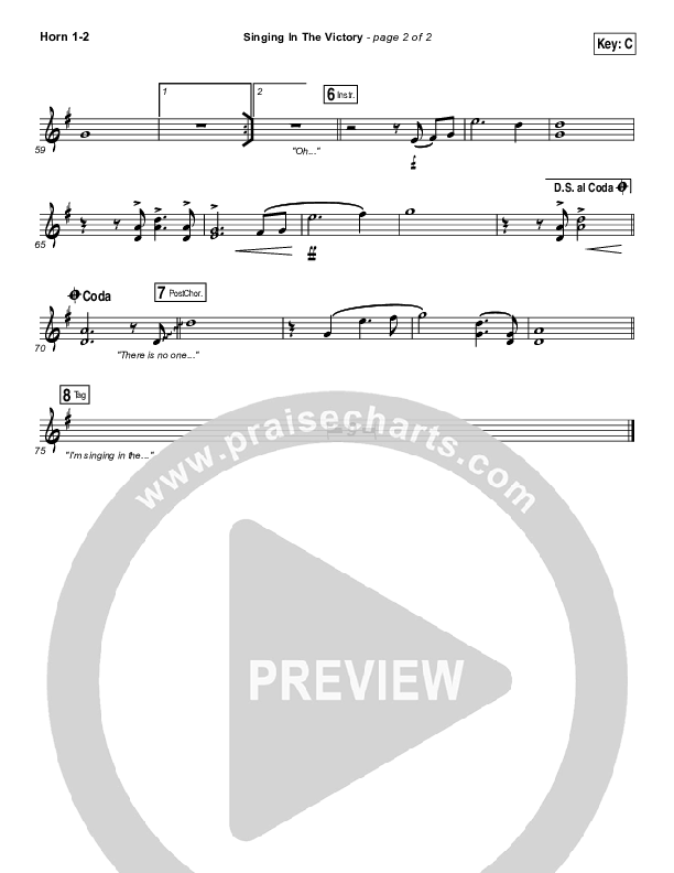 Singing In The Victory Brass Pack (Austin Stone Worship)