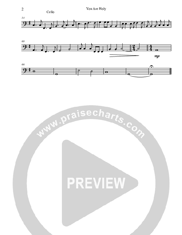 You Are Holy Cello (The Martins)