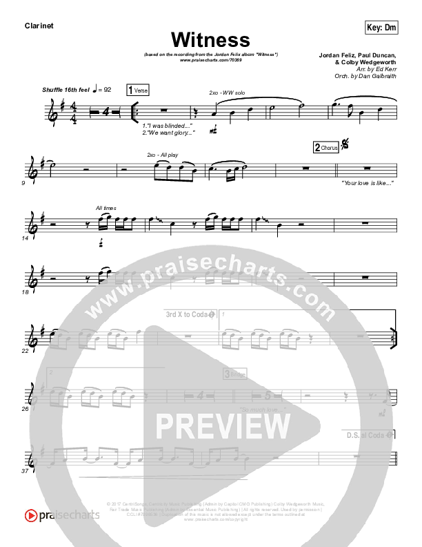 Witness Wind Pack (Jordan Feliz)