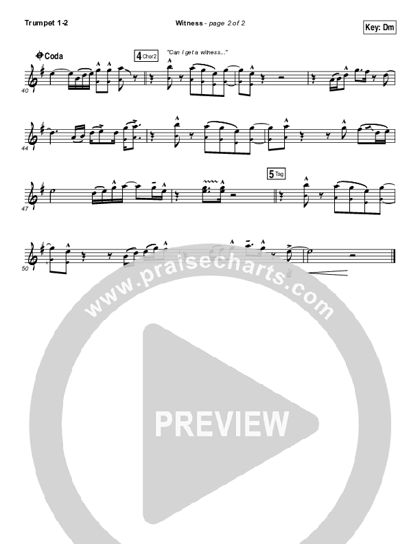 Witness Brass Pack (Jordan Feliz)