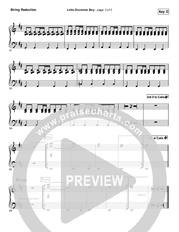 Little Drummer Boy Synth Strings (for KING & COUNTRY)