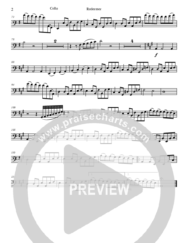 Redeemer Cello (Nicole C. Mullen)