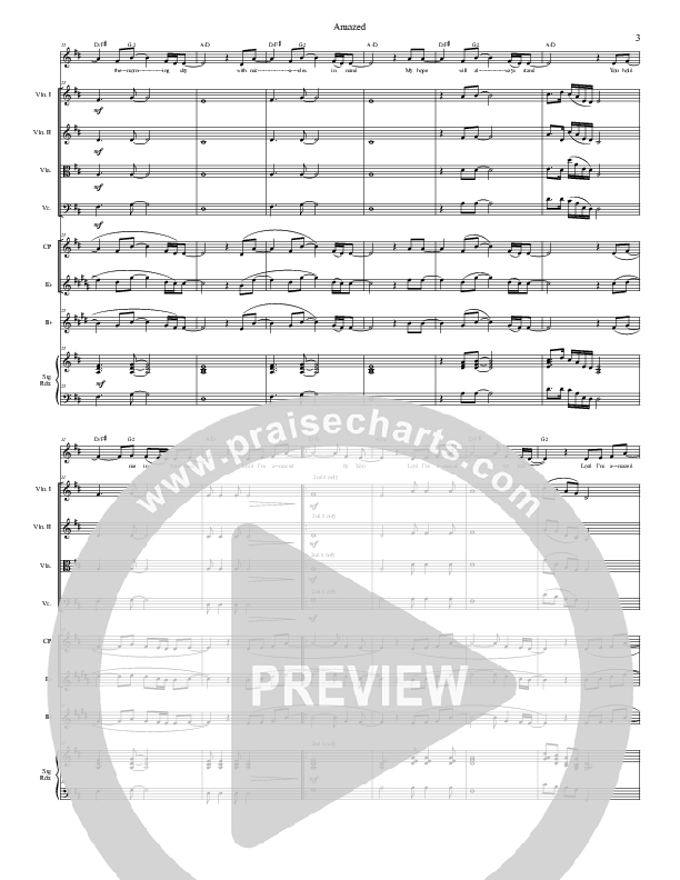 Amazed Conductor's Score (Travis Cottrell)