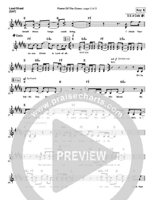 Power Of The Cross Lead (SAT) (C3 Live)