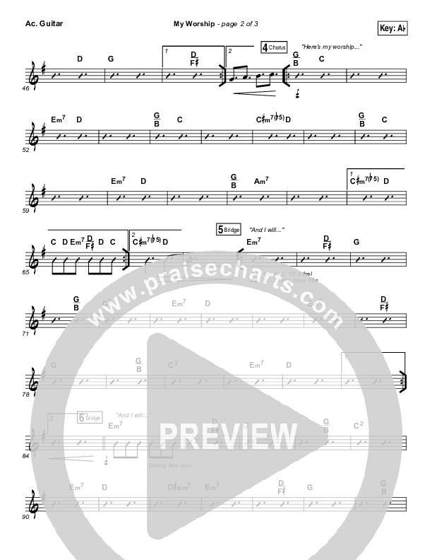 My Worship Acoustic Guitar (Phil Thompson)