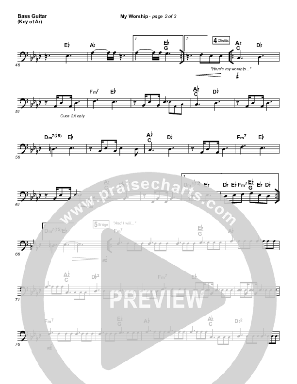 My Worship Bass Guitar (Phil Thompson)