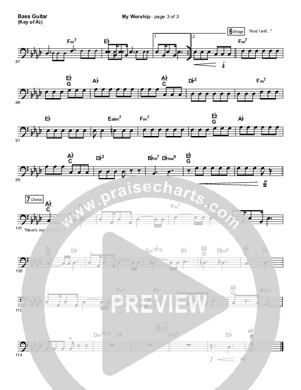 My Worship Bass Guitar (Phil Thompson)