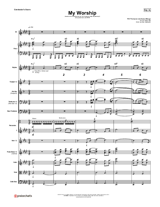 My Worship Conductor's Score (Phil Thompson)
