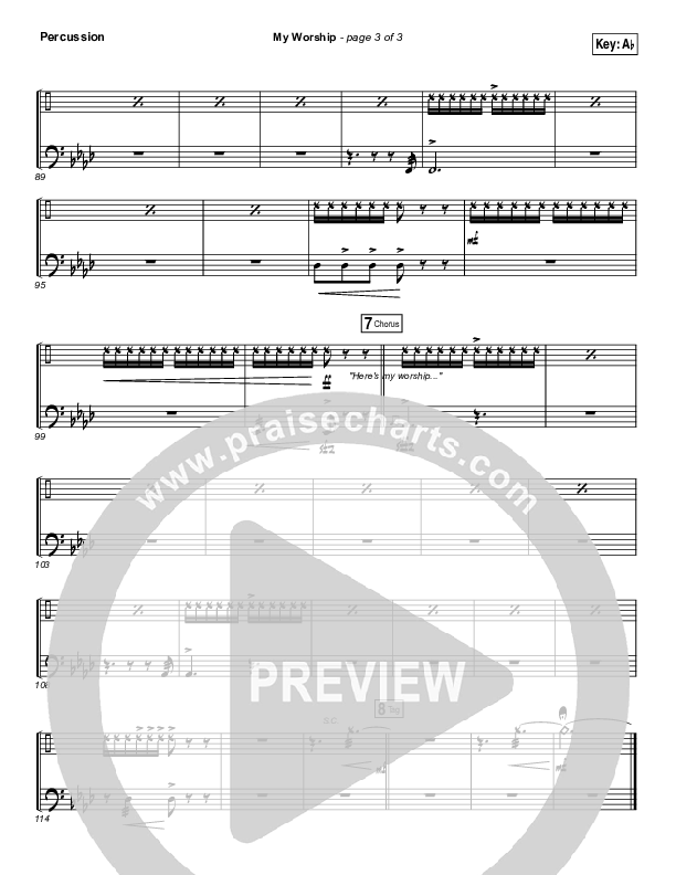 My Worship Percussion (Phil Thompson)