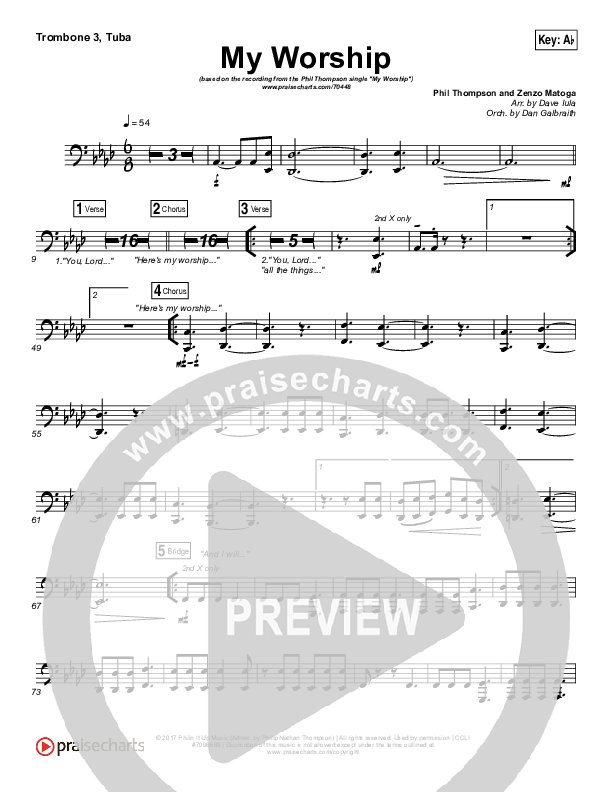 My Worship Trombone 3/Tuba (Phil Thompson)