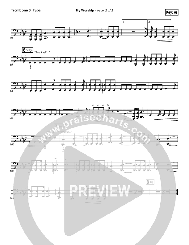 My Worship Trombone 3/Tuba (Phil Thompson)