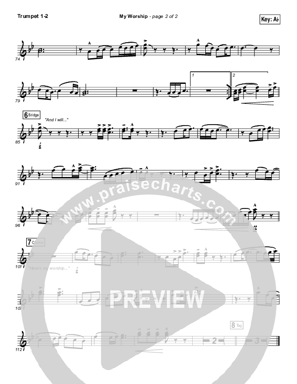 My Worship Trumpet 1,2 (Phil Thompson)