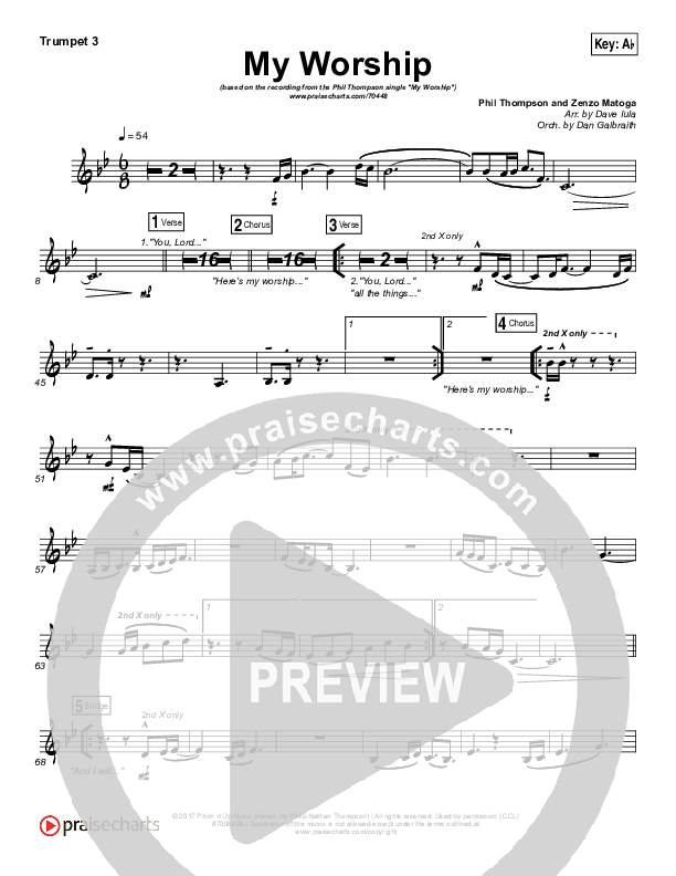 My Worship Trumpet 3 (Phil Thompson)