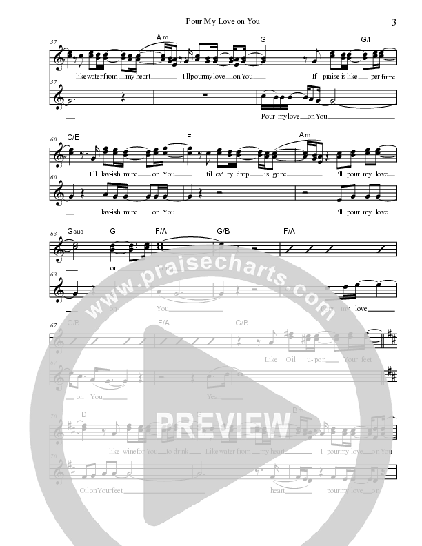 Pour My Love on You Rhythm/Vocal (Phillips Craig & Dean)