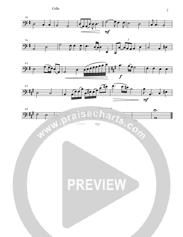 Oh I Want to Know You More Cello (Steve Green)