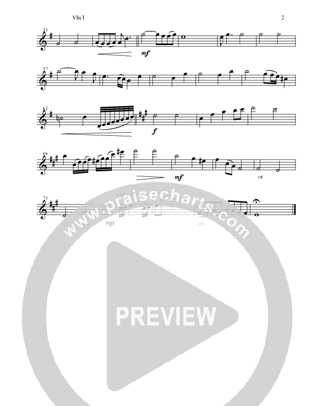 Oh I Want to Know You More Violin 1 (Steve Green)