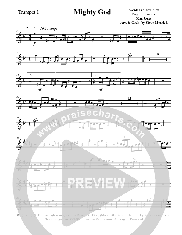 Mighty God Trumpet 1 (Promise Keepers)