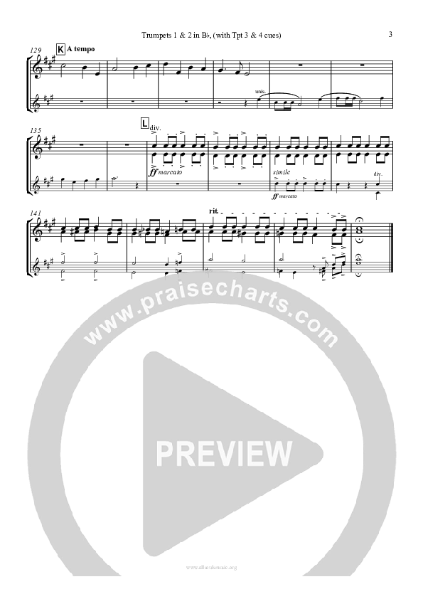 And Can It Be Trumpet 1,2 (All Souls Music)