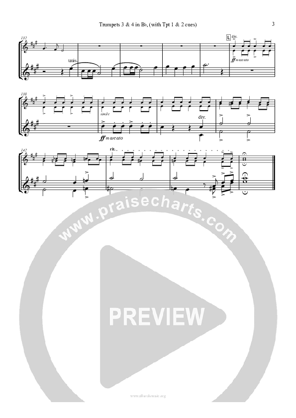 And Can It Be Trumpet 3/4 (All Souls Music)