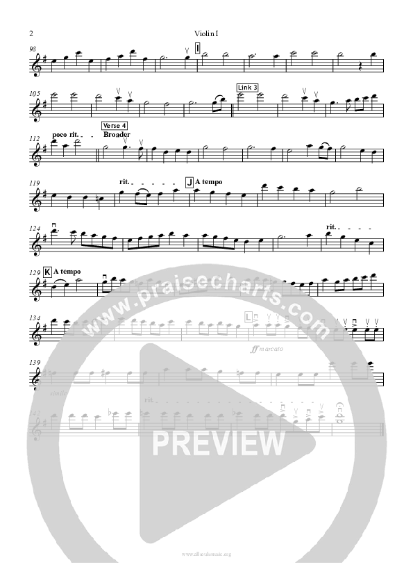 And Can It Be Violin 1 (All Souls Music)