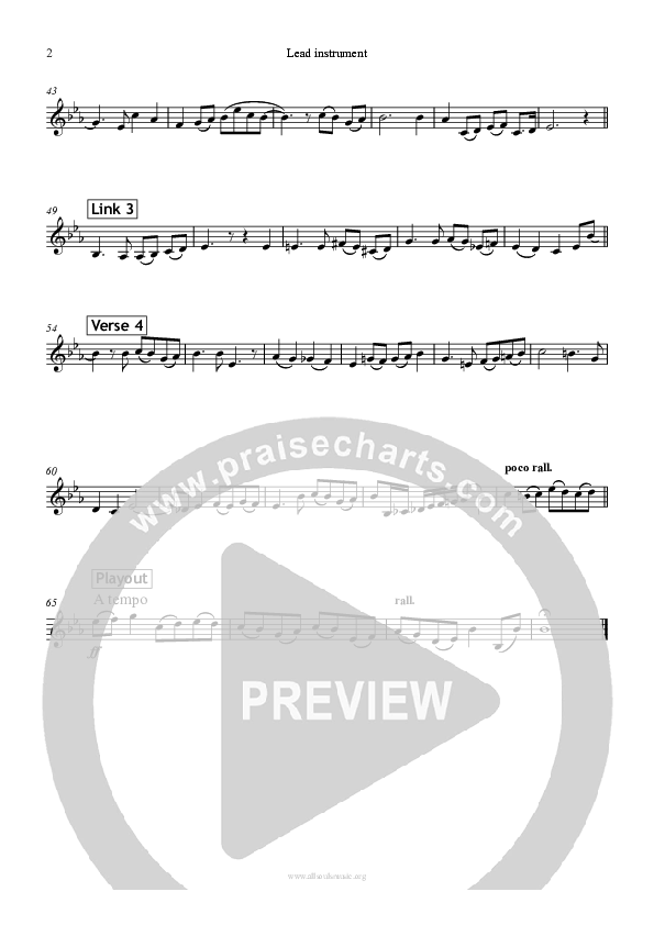 Dear Lord And Father Of Mankind C Instruments (All Souls Music)