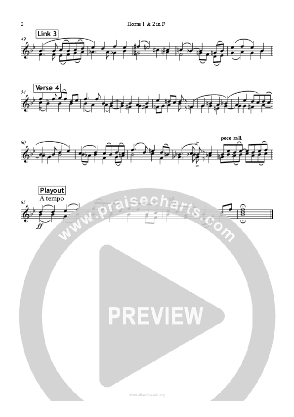 Dear Lord And Father Of Mankind French Horn 1/2 (All Souls Music)