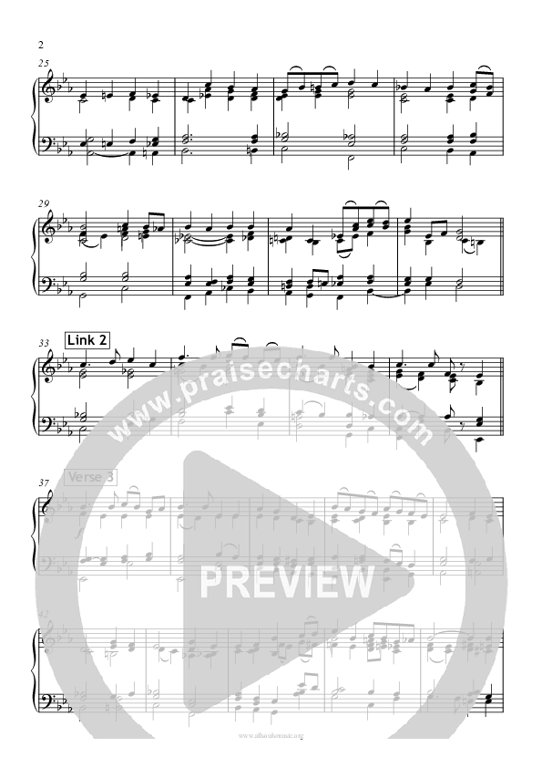 Dear Lord And Father Of Mankind Synth (All Souls Music)