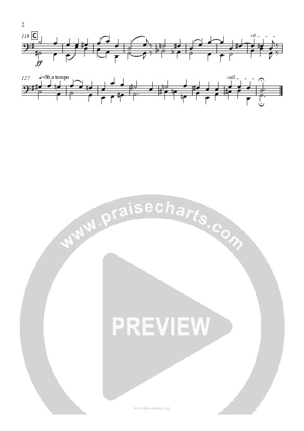 Love Divine Bass Trombone (All Souls Music)