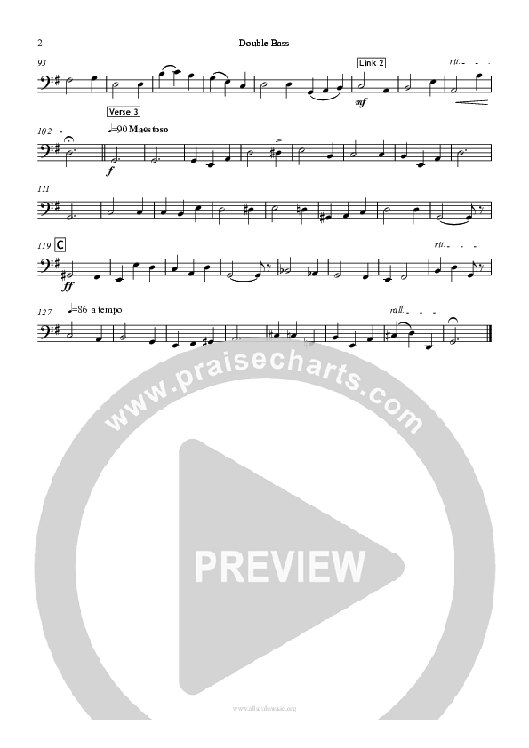 Love Divine Double Bass (All Souls Music)