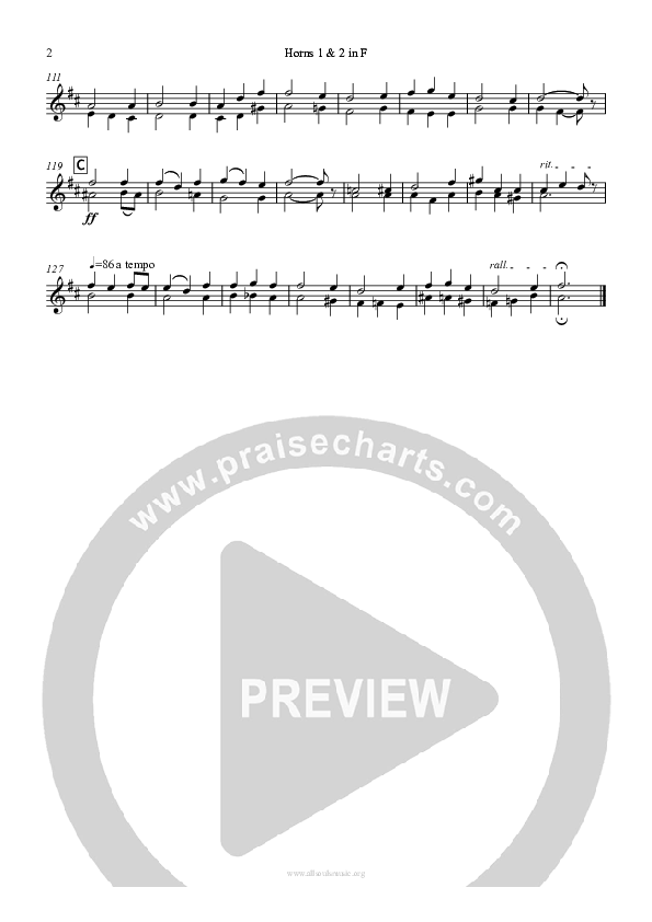 Love Divine French Horn 1/2 (All Souls Music)