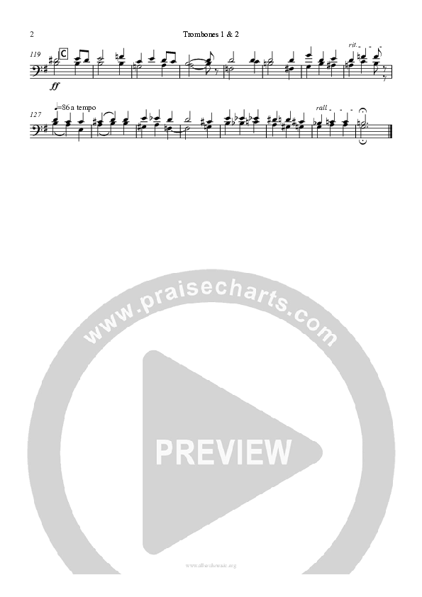 Love Divine Trombone 1/2 (All Souls Music)