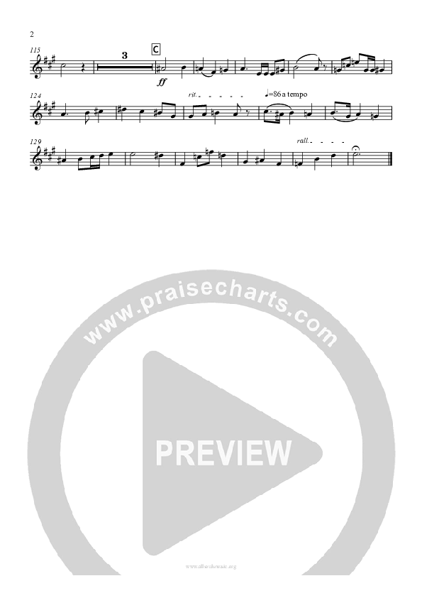 Love Divine Trumpet 3 (All Souls Music)